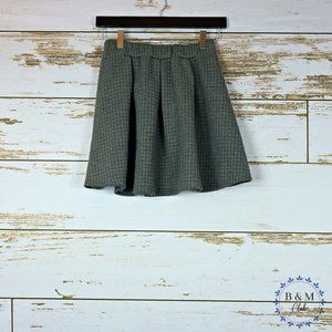 Xhilaration Women's Medium Gray Quilted Mini Skirt